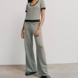 🥝 ZARA JACQUARD SET 🥝